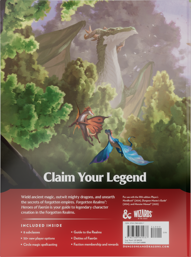 Forgotten Realms: Heroes of Faerun - Dungeons & Dragons RPG