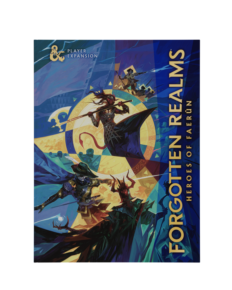 Forgotten Realms: Heroes of Faerun Alternate Art Cover - Dungeons & Dragons RPG