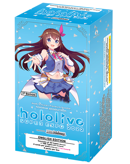 Hololive Super Expo 2022 Premium Booster - Weis Schwarz TCG