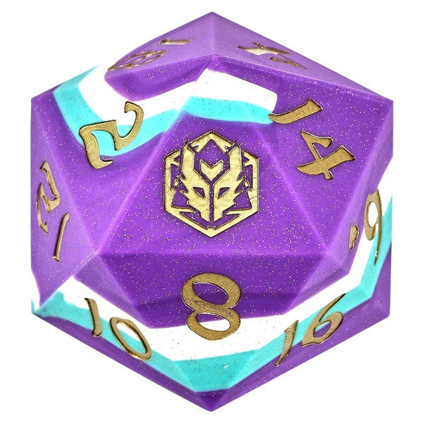 Celestial Gleam - Silicone 55mm Chonk D20
