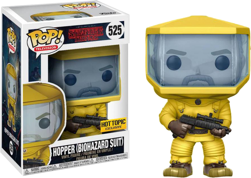 Pop! Stranger Things - Hopper (Biohazard Suit) 525 Hot Topic Exclusive