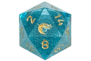 Azure Fury - Old School Sharp Edged Liquid Infused 35mm D20