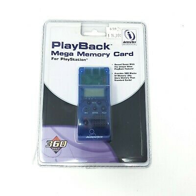 Playstation 1 Mega Memory Card  - Pre-Played