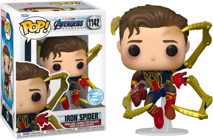 Pop! Avengers: End Game - Iron Spider (Unmasked) Special Edition 1142