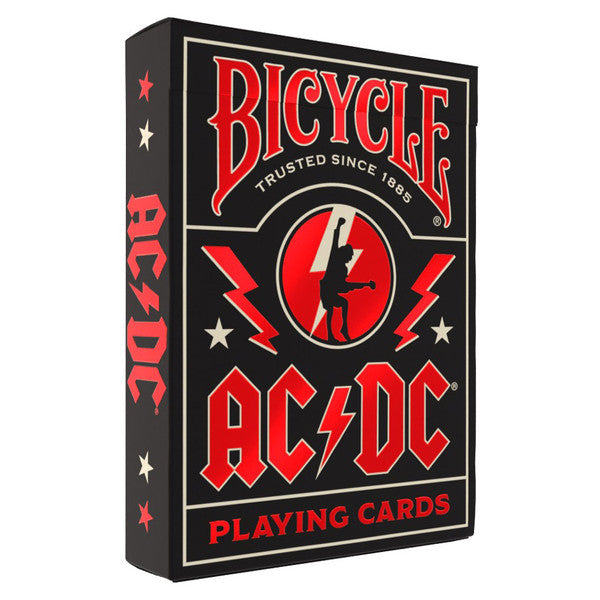 AC/DC Bicycle Playing Cards
