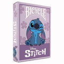 Disney Stitch Purple Bicycle Playing Cards