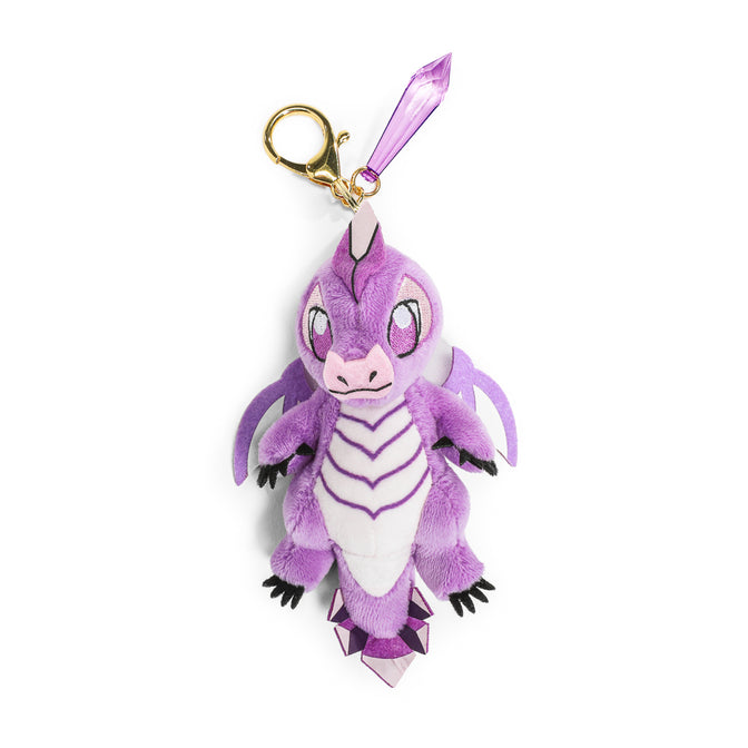 Dungeons & Dragons 50th Anniversary Wyrmlings 3" Collectible Plush Charm - Amethyst