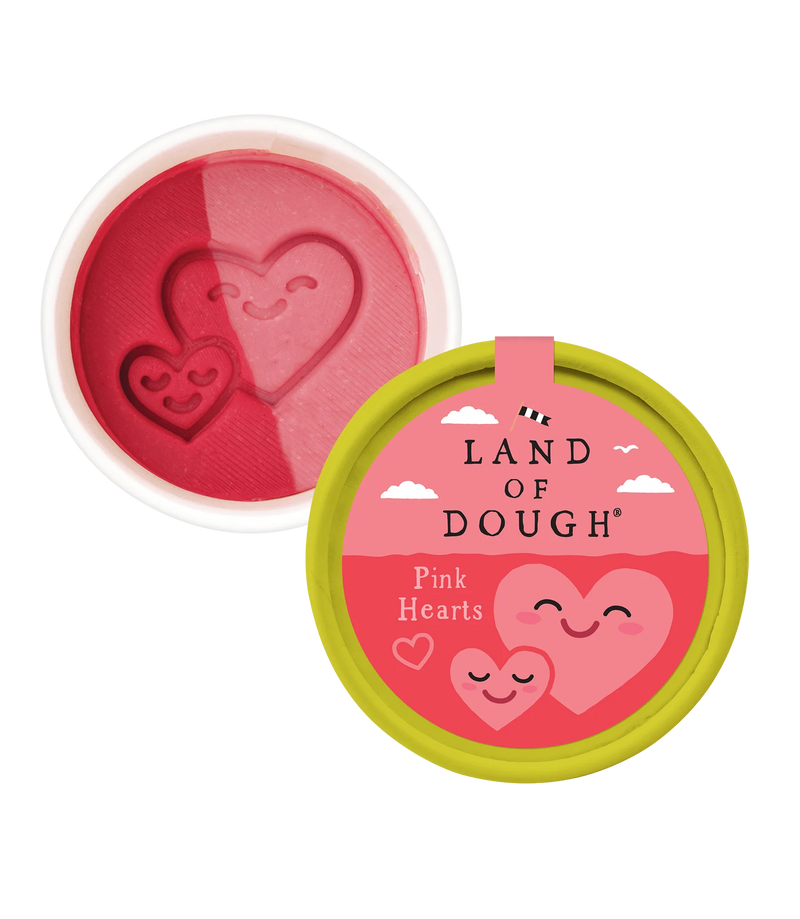 Pink Hearts - Land of Dough Mini Cup