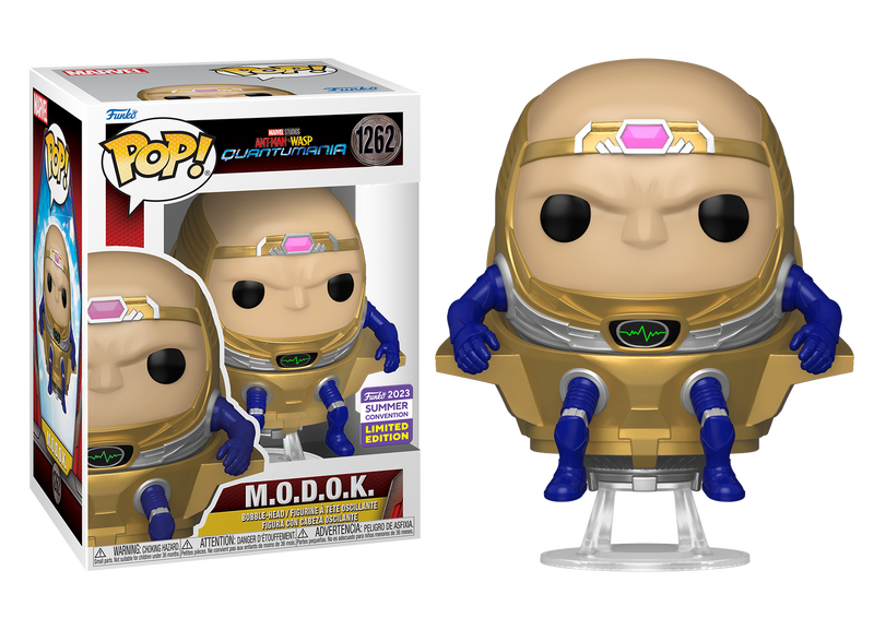 Pop! Ant-Man & Wasp: Quantumania - M.O.D.O.K. Funko 2023 Summer Convention Exclusive 1262