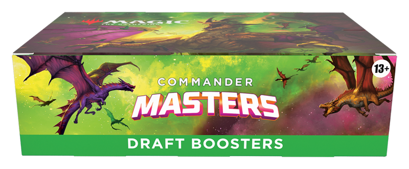 Commander Masters Draft Booster Box - Magic the Gathering TCG