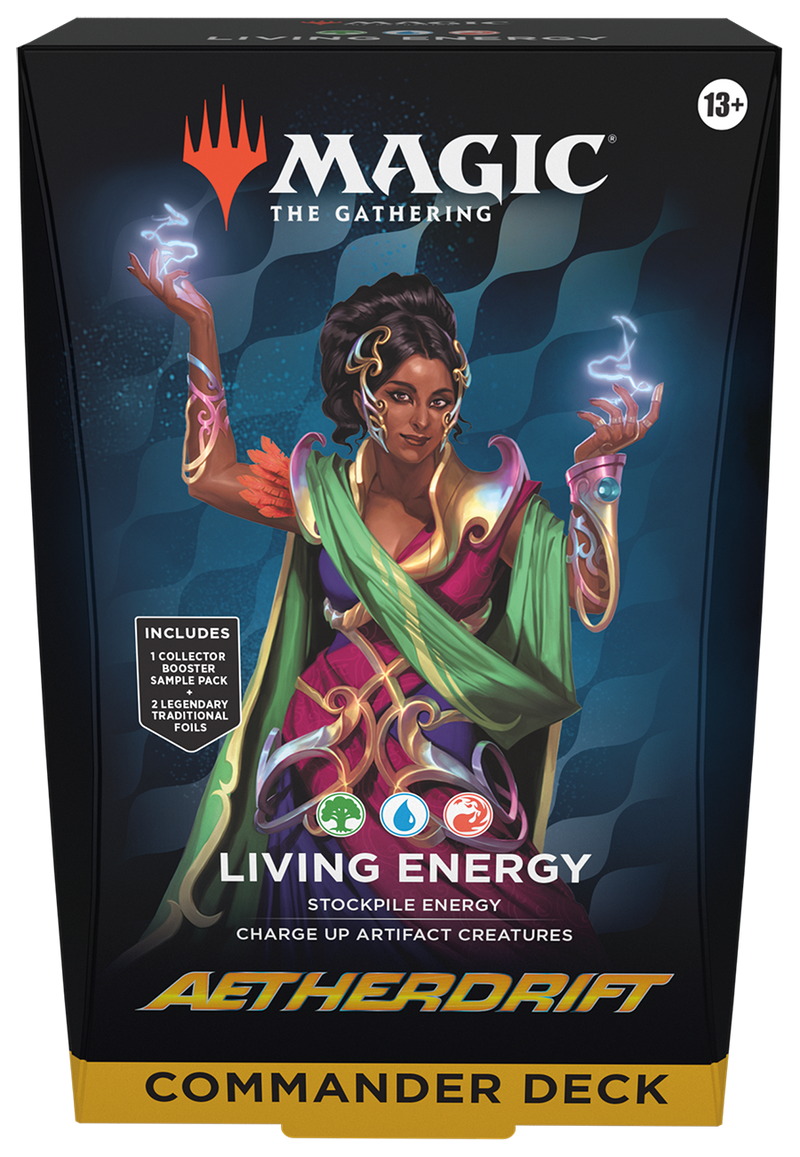 Aetherdrift Commander Deck Living Energy - Magic the Gathering TCG