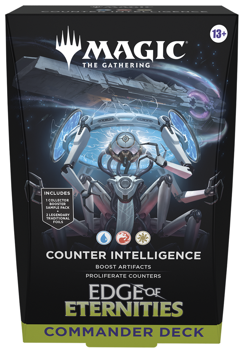 Edge of Eternities Counter Intelligence Commander Deck - Magic the Gathering TCG
