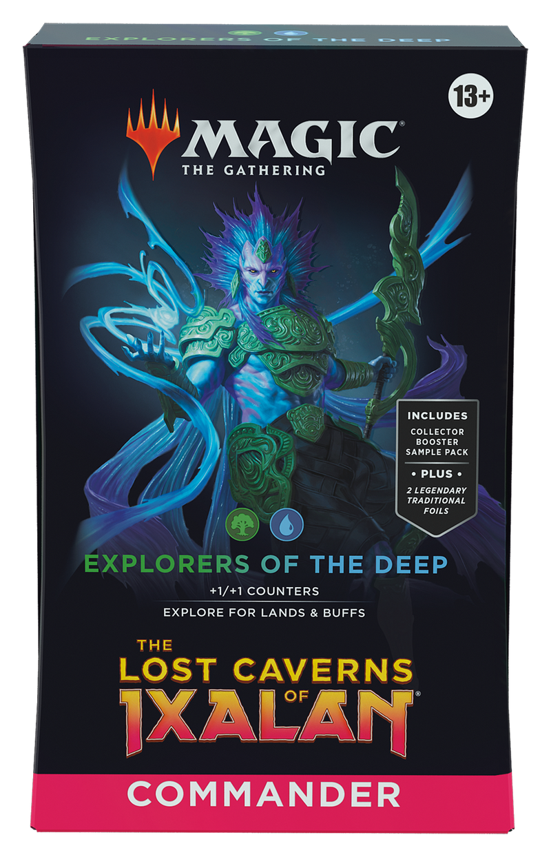 Lost Caverns of Ixalan Commander Deck Explorers of the Deep - Magic the Gathering TCG