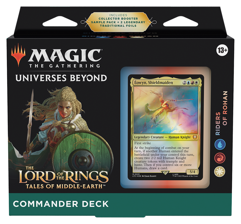 Lord of the Rings: Tales of Middle-Earth Commander Deck: Riders of Rohan - Magic the Gathering TCG