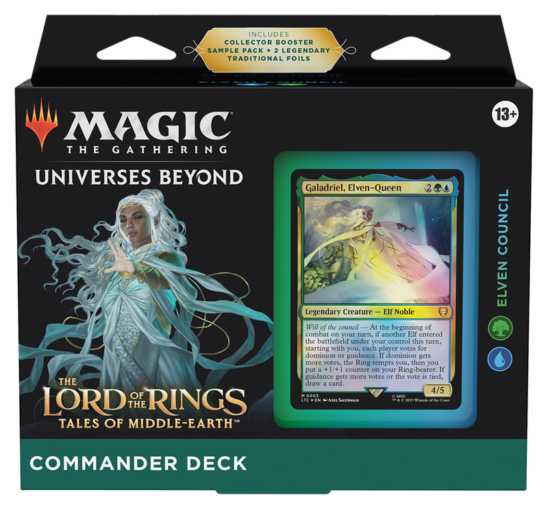 Lord of the Rings: Tales of Middle-Earth Commander Deck: Elven Council - Magic the Gathering TCG