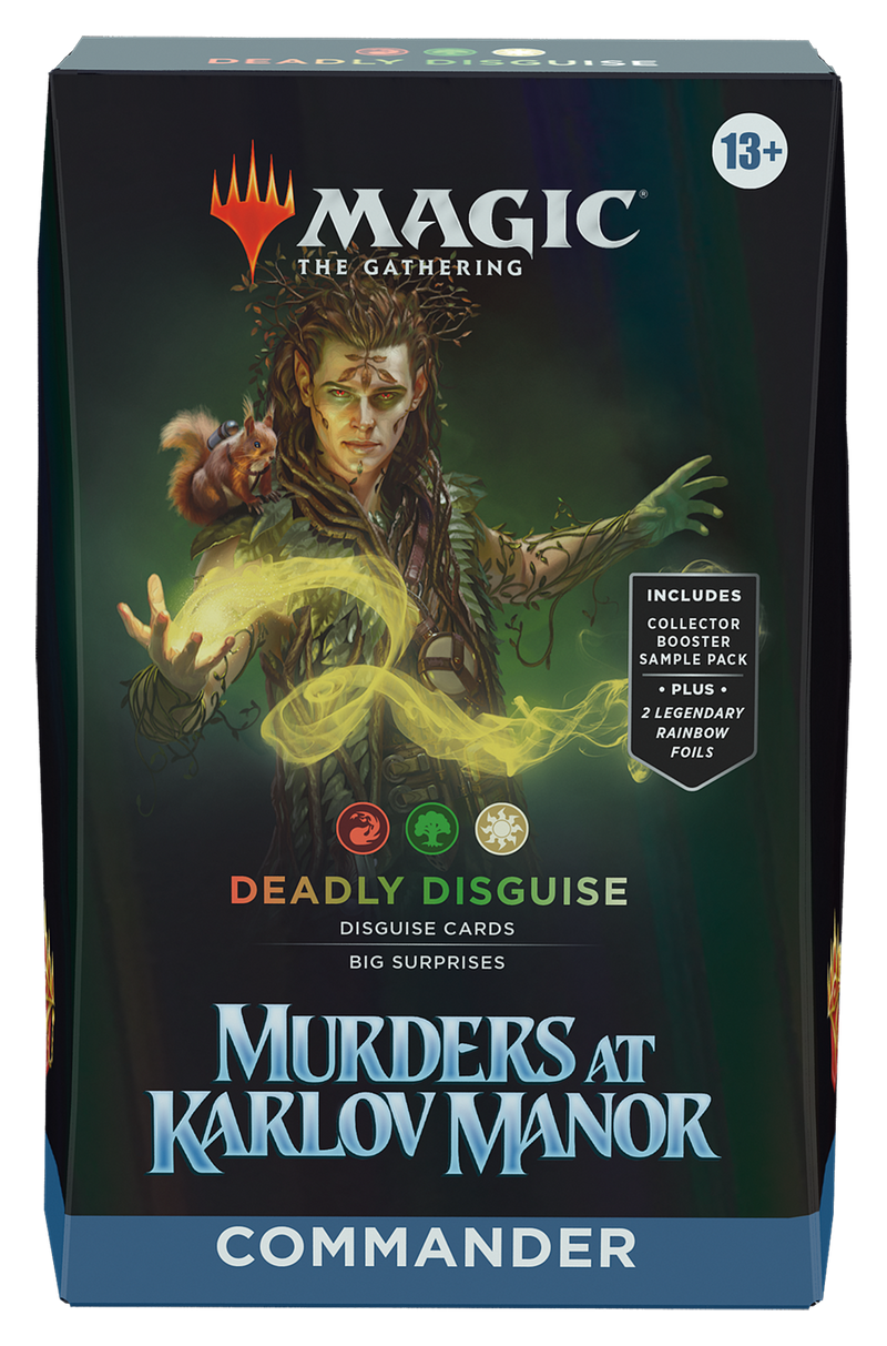 Murders at Karlov Manor Commander Deck Deadly Disguise - Magic the Gathering TCG