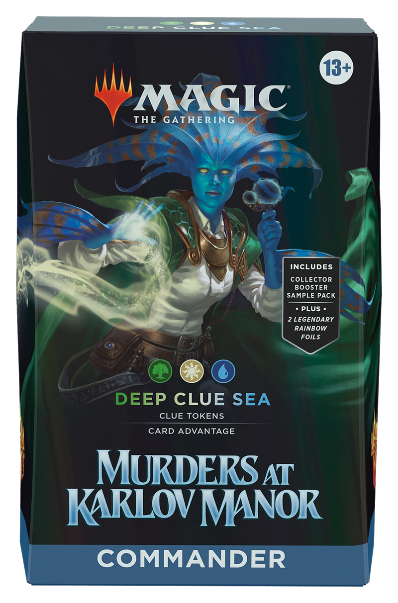 Murders at Karlov Manor Commander Deck Deep Clue Sea - Magic the Gathering TCG