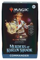 Murders at Karlov Manor Commander Deck Blame Game - Magic the Gathering TCG