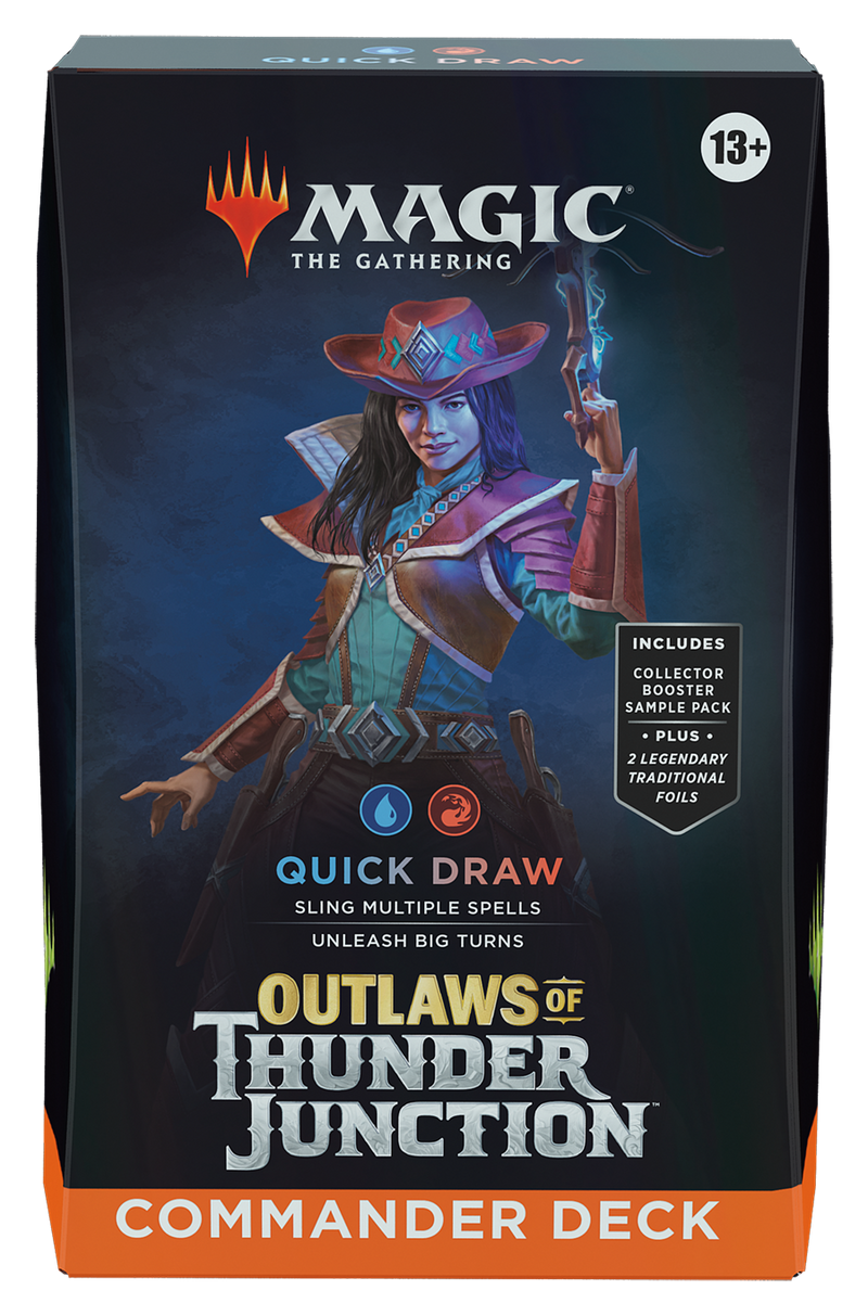 Outlaws of Thunder Junction Commander Deck Quick Draw - Magic the Gathering TCG