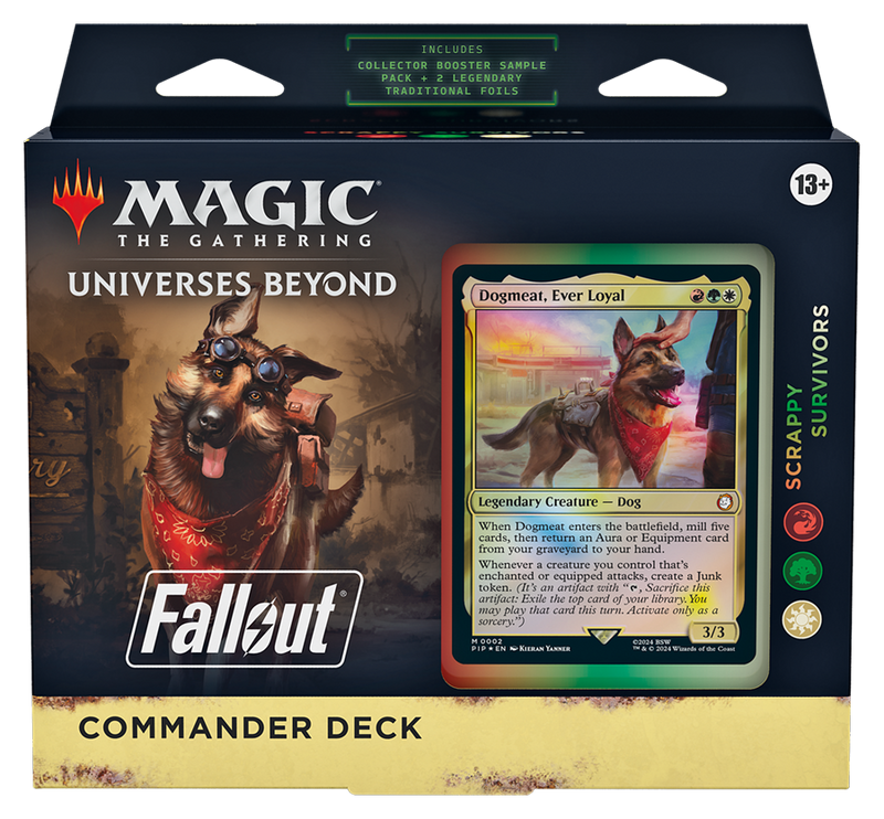 Fallout Commander Deck: Scrappy Survivors - Magic the Gathering TCG