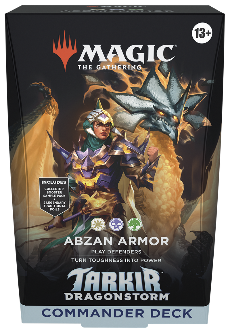 Tarkir Dragonstorm Abzan Armor Commander Deck - Magic the Gathering TCG