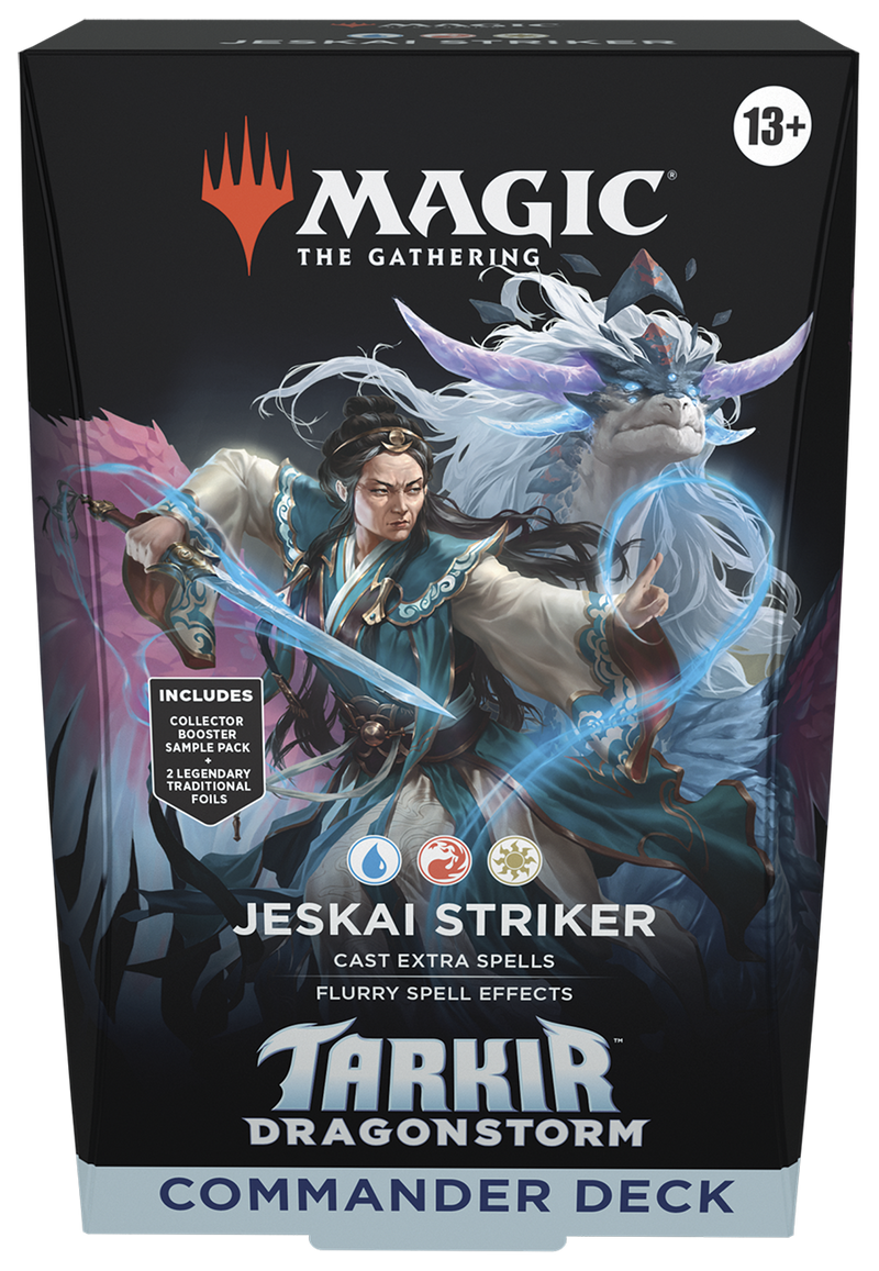 Tarkir Dragonstorm Jeskai Striker Commander Deck - Magic the Gathering TCG
