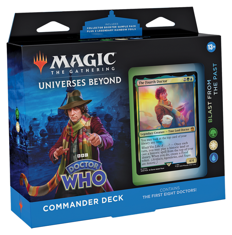 Doctor Who Commander Deck Blast From the Past - Magic the Gathering TCG