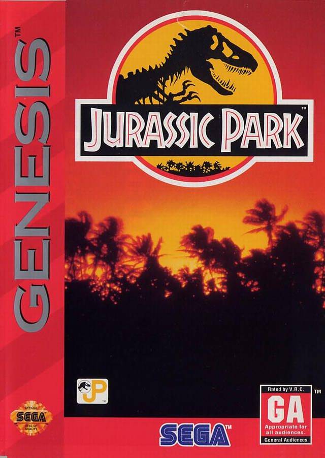 Jurassic Park  - Sega Genesis Pre-Played