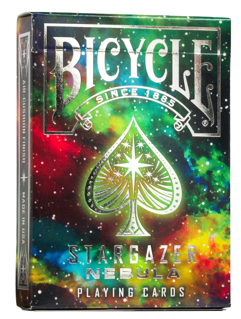 Stargazer Nebula Bicycle Playing Cards