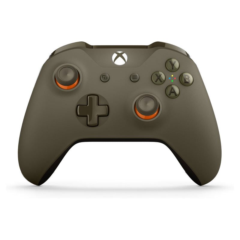 Green/Orange Xbox One Wireless Controller  - Pre-Played