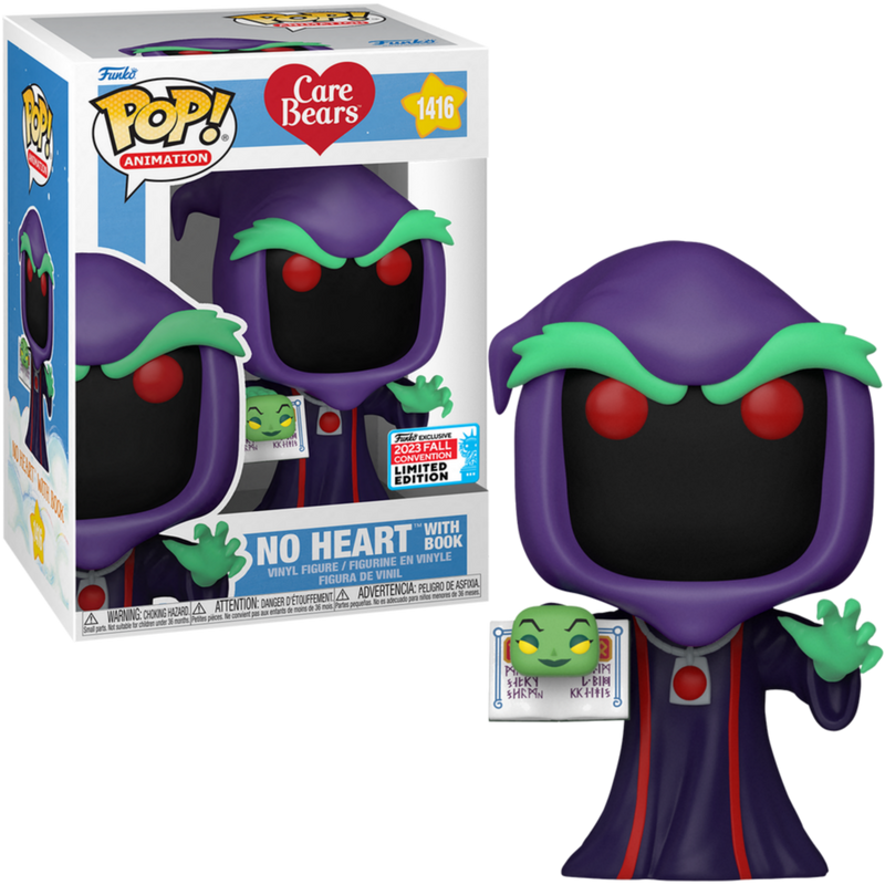 Pop! Care Bears - No Heart with Book 2023 Fall Convention Exclusive 1416