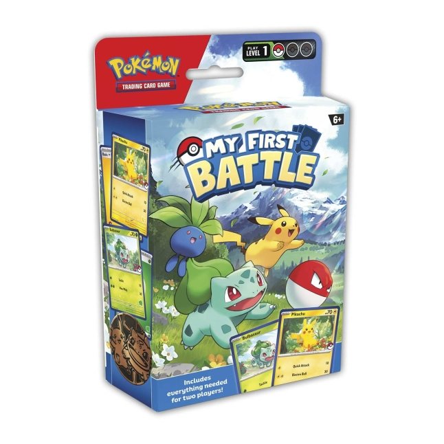 My First Battle: Pikachu & Bulbasaur - Pokemon TCG