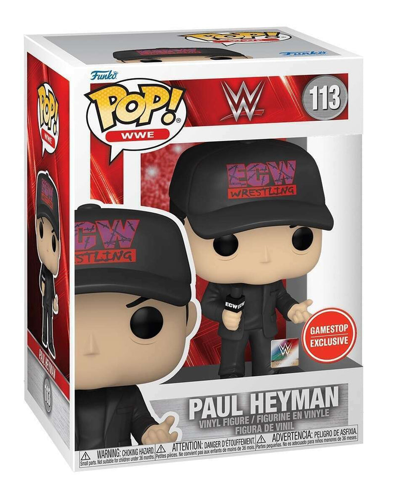 Pop! WWE - Paul Heyman Gamestop Exclusive 113
