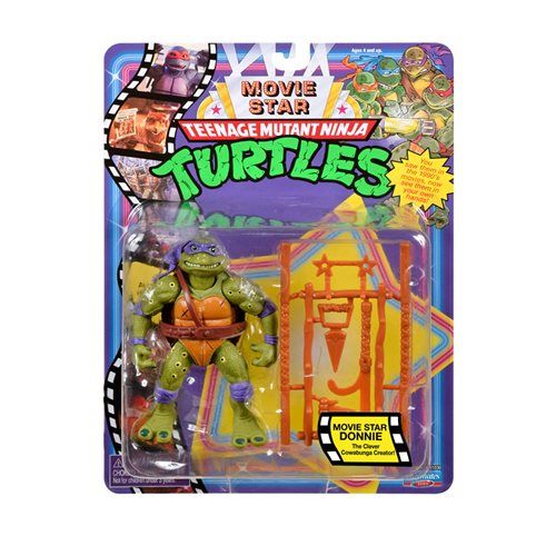 TMNT Movie Star Classic 4" Action Figure - Donatello