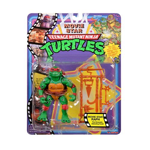 TMNT Movie Star Classic 4" Action Figure - Raphael