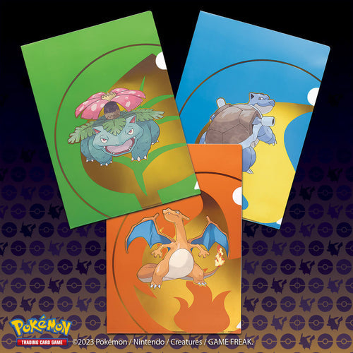 Tournament Folios 3-Pack Charizard, Blastoise, Venusaur - Pokemon TCG