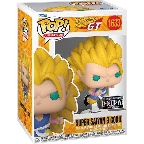 Pop! Dragon Ball GT - Super Saiyan 3 Goku 1633 Entertainment Earth Exclusive