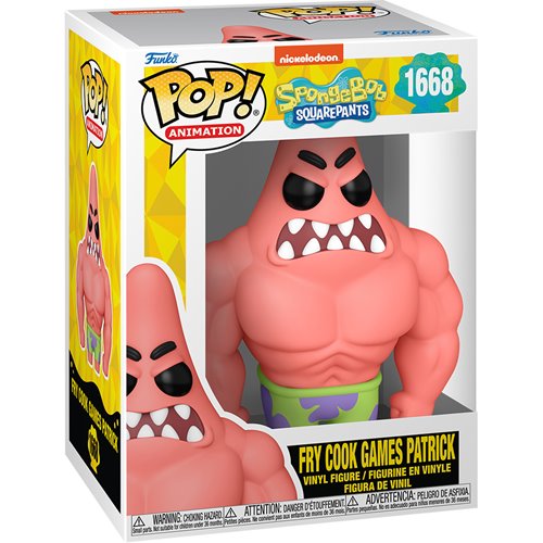 Pop! SpongeBob SquarePants 25th Anniversary - Fry Cook Games Patrick 1668