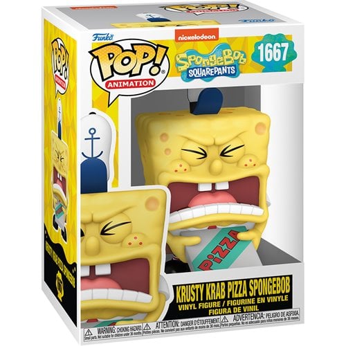 Pop! SpongeBob SquarePants 25th Anniversary - Krusty Krab Pizza SpongeBob 1667