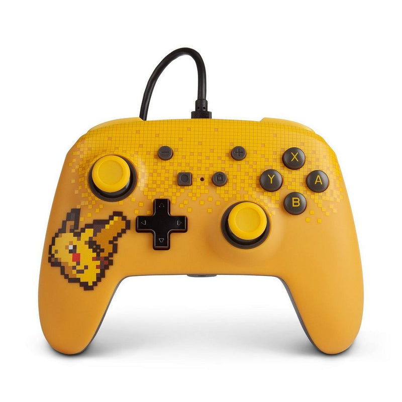 PowerA Enhanced Wired Controller Pokemon Pixel Pikachu - Nintendo Switch