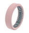 Edge Thin Rose Quartz Ring