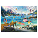 Pokemon Vaporeon and Temperate Marine 1000 Piece Puzzle