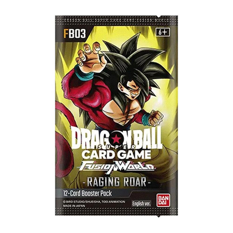 Raging Roar Booster Pack - Dragon Ball Super Fusion World TCG