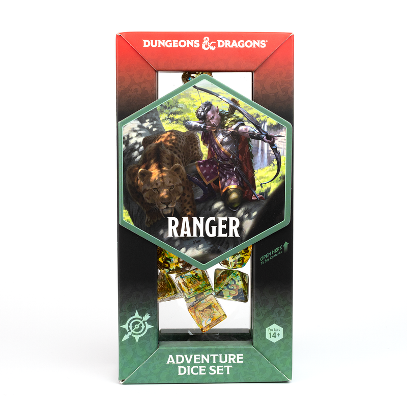 Dungeons & Dragons New Adventurer Dice Set - Ranger Green (2025)