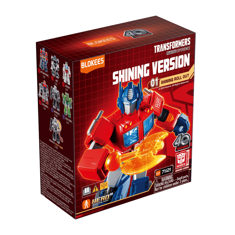 Blokees Mystery Figure - Transformers Shining Version 01 Shining Roll Out