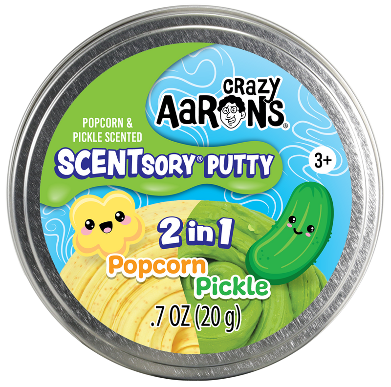 2 in 1 Popcorn Pickle - Vibes SCENTsory Putty