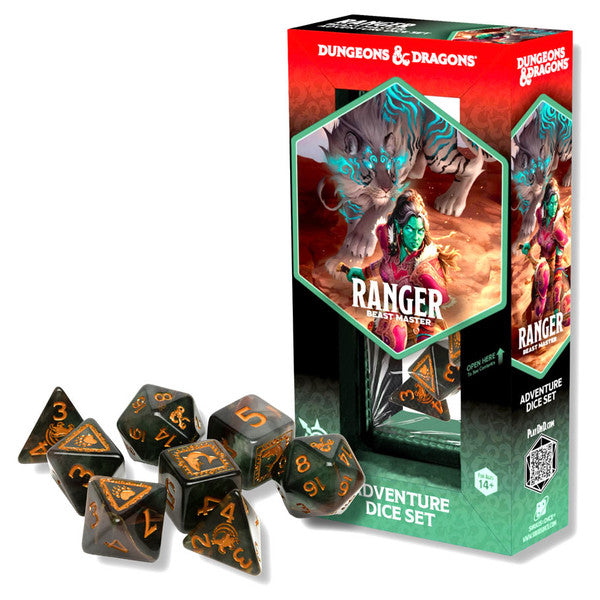 Dungeons & Dragons New Adventurer Dice Set - Ranger Beast Master