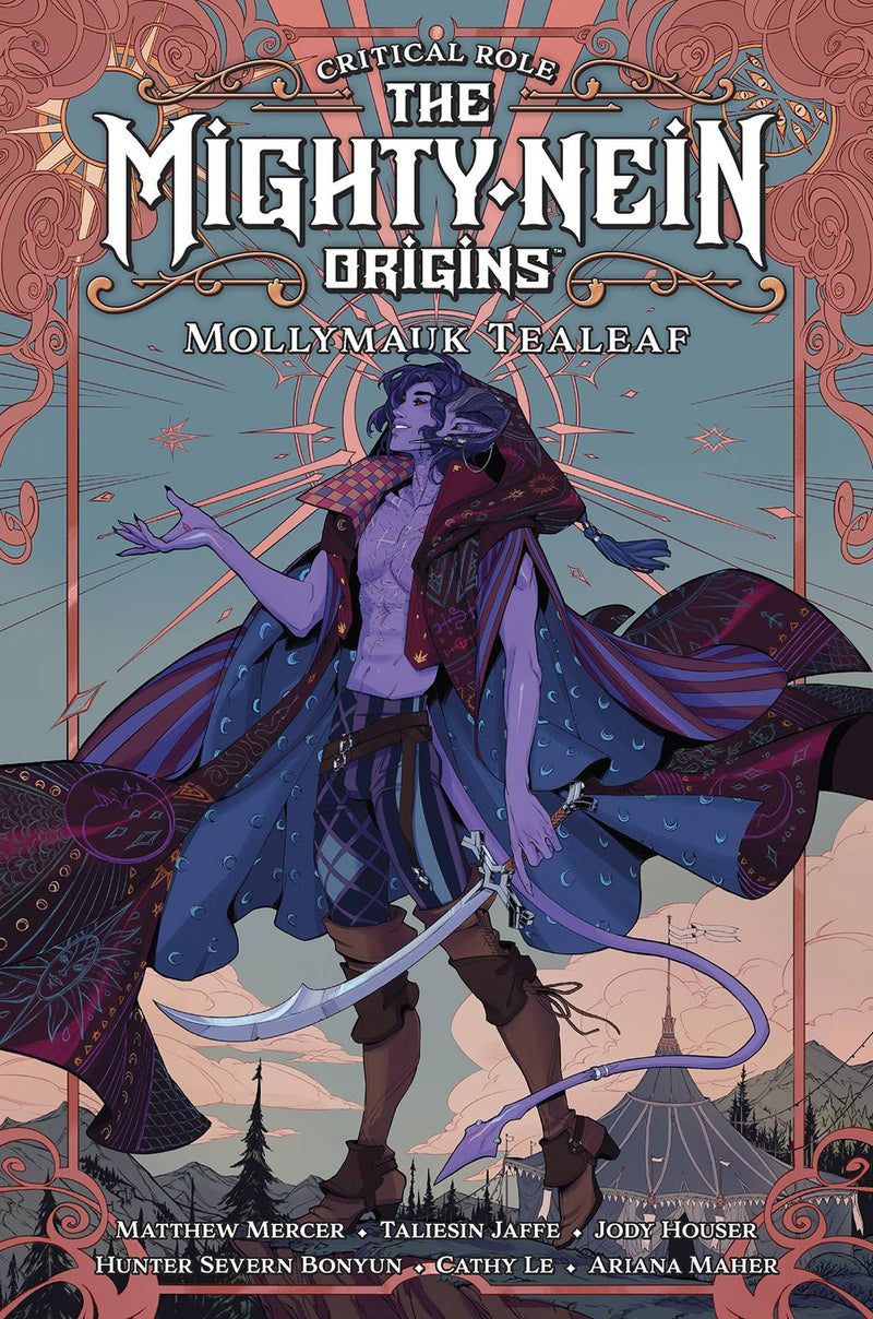 Critical Role Mighty Nein Origins Hard Cover Mollymauk Tealeaf