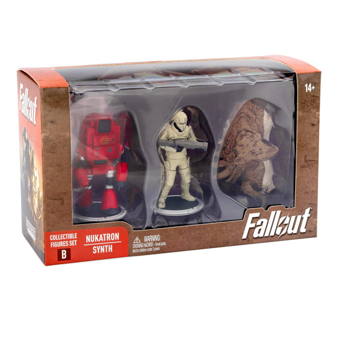 Fallout Nukatron and Synth Mini Figure Set