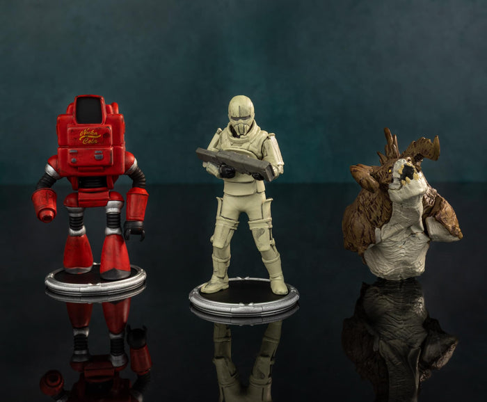 Fallout Nukatron and Synth Mini Figure Set